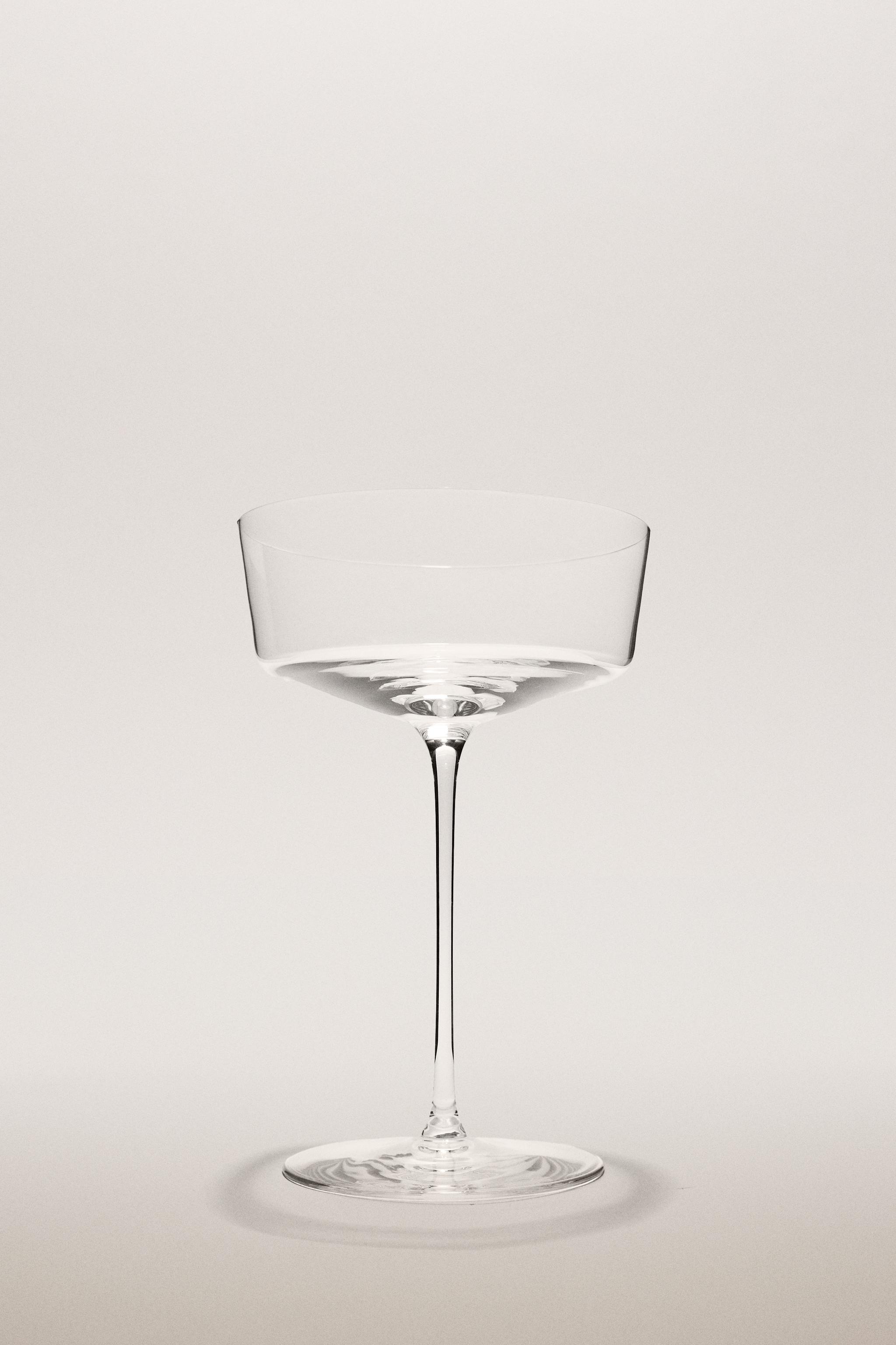 COUPE À CAVA VERRE SOUFFLÉ CRISTALLIN